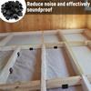 U Boat Floor Floaters(10Pcs), Rubber Joist Isolators Sound Isolation Clip Decoupler For Subfloor Sound Dampening