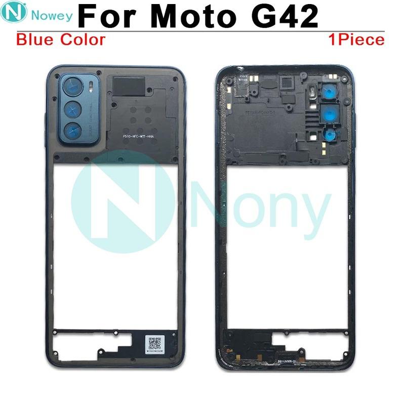 Neuer Mittelrahmen für Motorola Moto G31 G41 G42 Mittelrahmen Blende Mittelplatte Mit Kameralinse Ersatzteile
