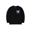 New MLB Base Logo Sweatshirts Unisex Black 3ATSL0214-50BKS
