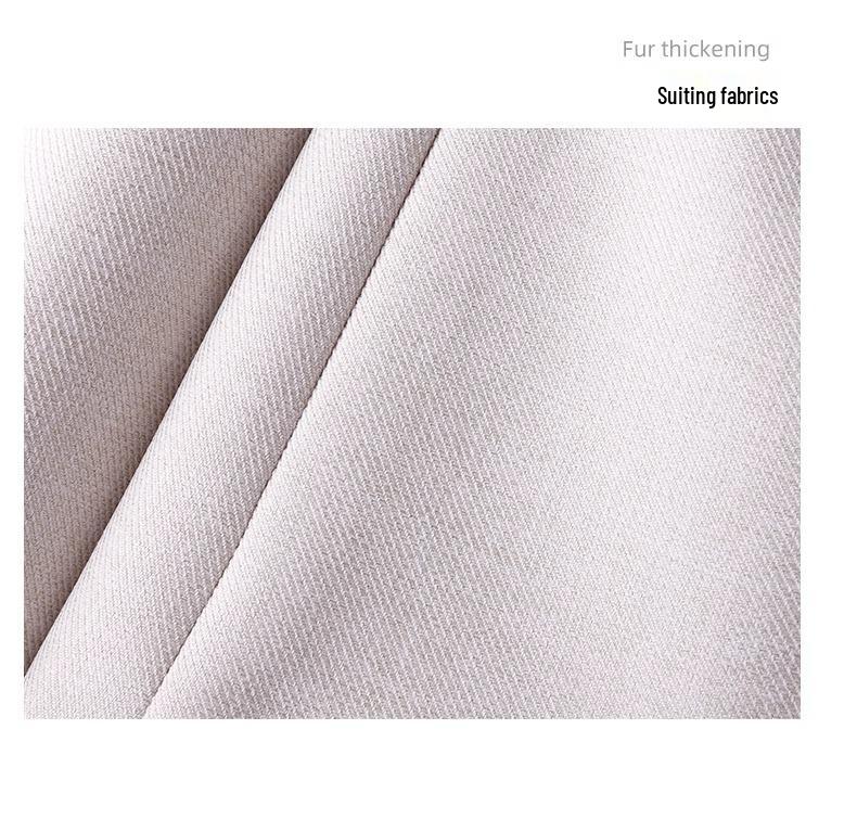 Spring 2025 Women's High-Waisted Slimming A-Line Wide-Leg Casual Suit Shorts