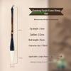 Purple Bamboo Crane Calligraphy Brush - Extra Large, Mixed Bristle, Wolf Hair (for Large Characters & Regular Script)