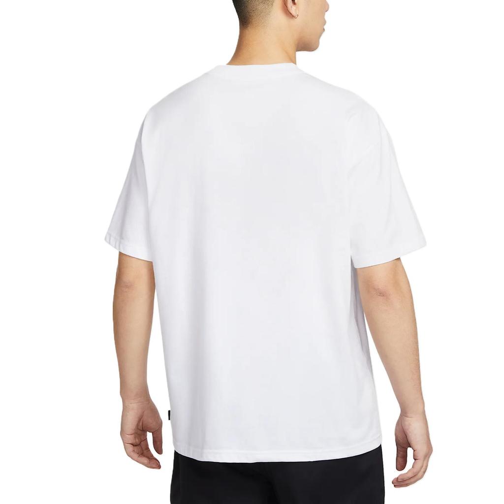 Nike Sportkleding Comfortabel Mode Veelzijdig Zak Vochtregulerend Korte Mouw T-shirt Heren Tops Wit IB1383100