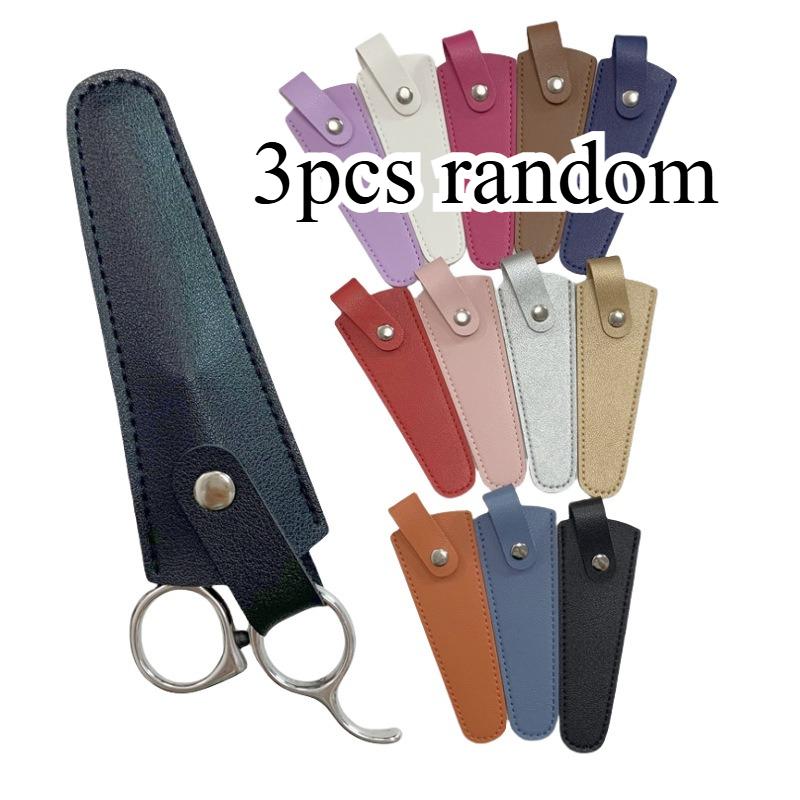3/6 dust-proof scissors protective case, hair styling tool storage bag, portable and durable hair scissors protective case
