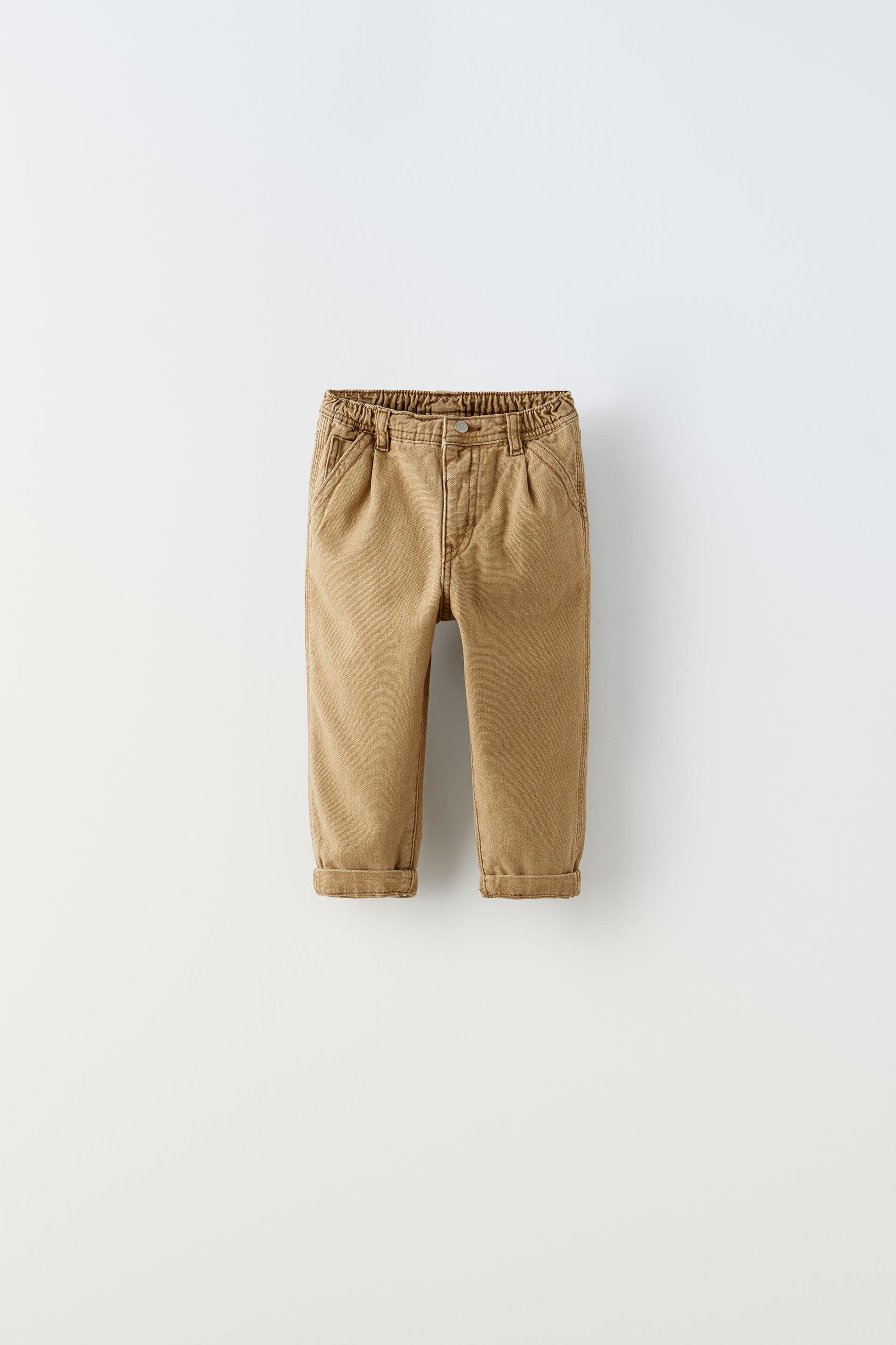 

BRUSHED CANVAS JEANS