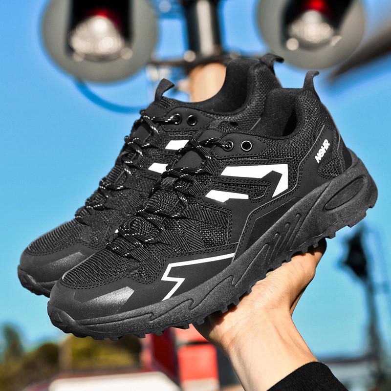 Fashion HIGH Quality Outdoor Shoes for Men Anti-slip Wear-resistant Casual Sneakers Mens Hiking Trekking Walking Sports Shoes Size 39-47