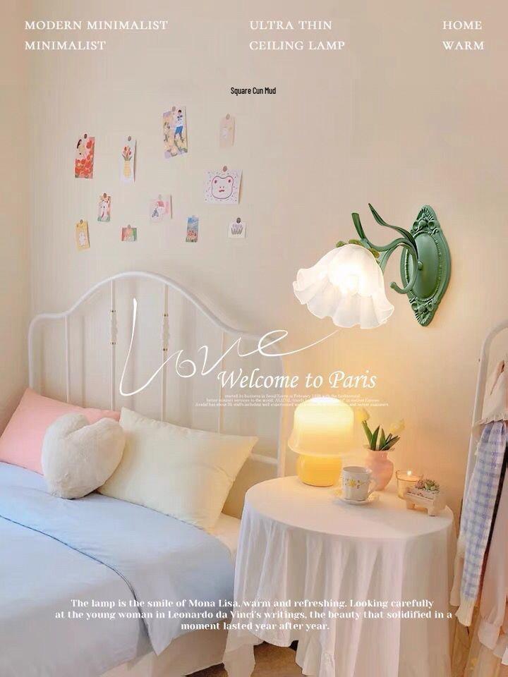 Lily of the Valley Retro Wall Sconce - French Country Style