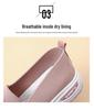 Plus Size Women's Flyknit Breathable Slip-On Canvas Casual Shoes