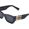 MIU MIU Gafas de Sol con Montura Irregular Gafas de Sol para Mujer MU09WS1AB5S0