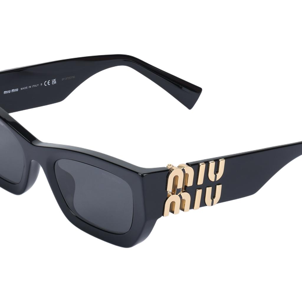 MIU MIU Gafas de Sol con Montura Irregular Gafas de Sol para Mujer MU09WS1AB5S0