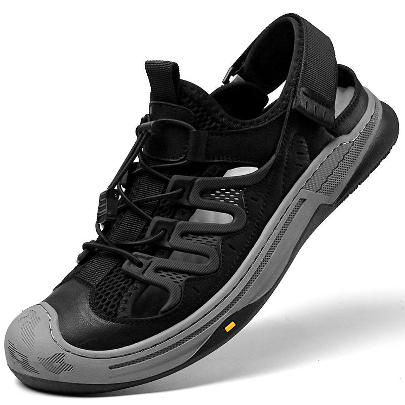 Men’s 2024 Summer Versatile Casual Non-slip Closed-toe Water and Sports Sandals