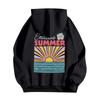 Women's Fashion Women's Lightweight Long Sleeve Pullover With Pockets Preppy Graphic Hoodie