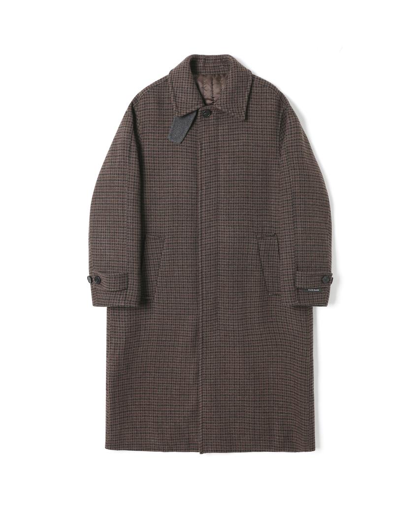 Adhoc Unisex Semi-Over Balmacaan Coat (Dk-Brown) (Hbahc90)