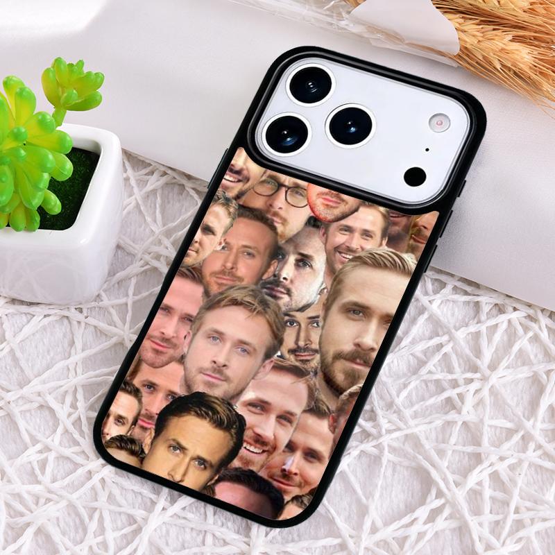 Ryan Gosling Shockproof Phone Case for iPhone 17 Air 16e 15 11 12 14 13 Pro Max Cover Coque