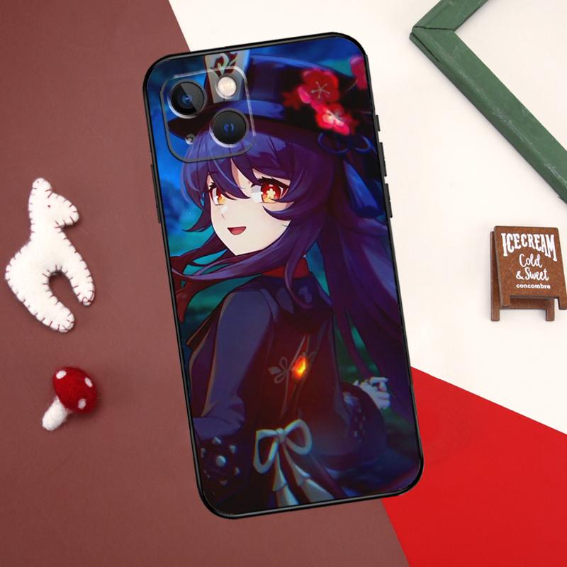 Carcasă Genshin Impact Hu Tao pentru iPhone 13 12 14 15 Pro Max Mini 7 8 Plus SE 2020 X XS MAX XR 11 14 15 Pro Max