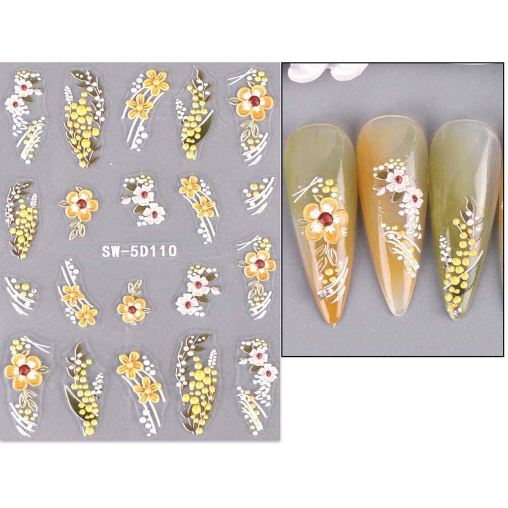 Manicure Ornaments Christmas Nail Decals DIY Nail Charms Christmas Nail Stickers   Nail Salon
