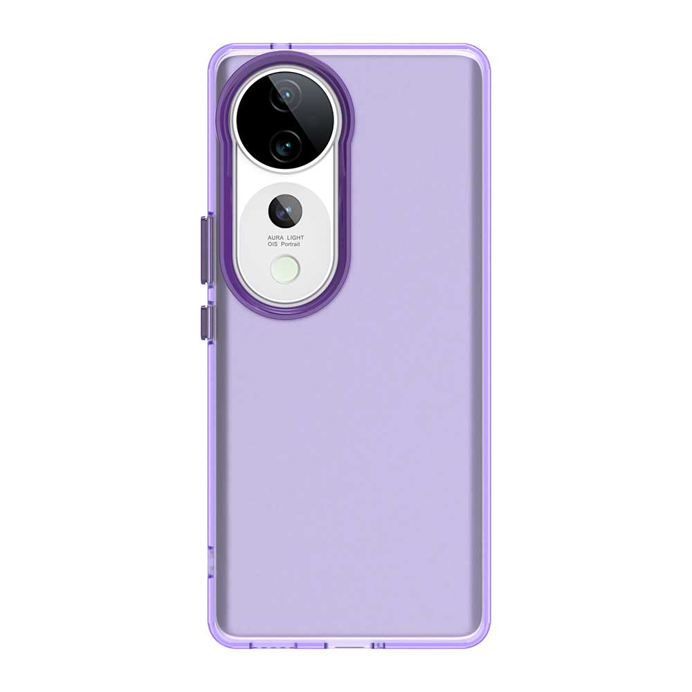 Frosted Case For Vivo V40 Cover Vivo V40 Fundas Coque Matte Translucent PC TPU Edge Back Phone Phone Bumper Vivo V40