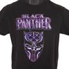 Black Panther T Shirt Mens Size Medium Black Marvel Comics Movie Promo