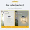 Solar Outdoor Wall Light with Human Body Sensor, Three Modes, Tungsten Filament, Waterproof for Garden or Villa Night Lighting.