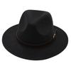Cappello a Cilindro per Bambini Fibbia per Cintura Cappello in Feltro da Sfilata Cappello di Lana da Esterno Genitore-Figlio Cappello Jazz Uomini e Donne