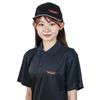 Monster Sport Embroidered Polo Size Short Dry UV ZWS74KL Shirt, Black, L, Sleeve, Moisture-Wicking, Quick-Drying, Mesh, UPF20, Protection,