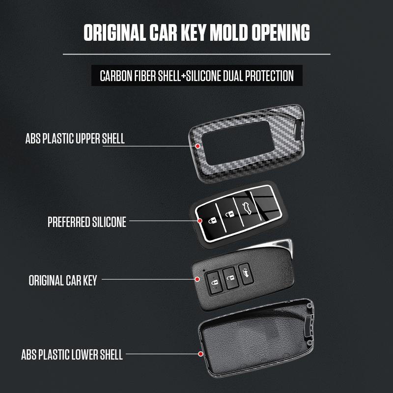 Interior Mouldings Car Remote Key Case Shell Cover Fob For Lexus NX IS RX ES GX LX LS UX GS 200 260 300 350 NX200 NX300 RX350 ES