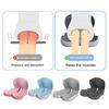 L-Shaped Integrated Seat Cushion Memory Foam Cushion with Lumbar Support Back And Seat Cushion for Tailbone Pain Relief Car Seat Office Chair