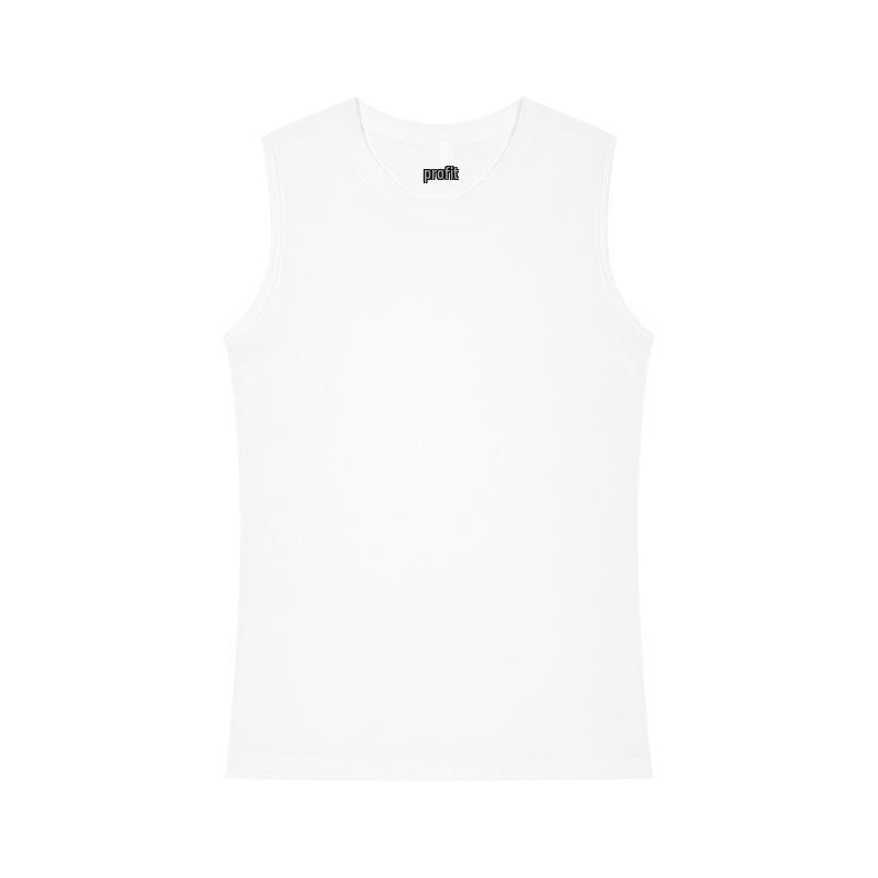 

Унисекс хлопковая майка свободного кроя: Мужская футболка без рукавов с круглым вырезом, дышащий летний жилет XL (70-78 kg)