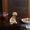 Zisha Tea Pet Spirit Snake Ingot – Kung Fu Tea Set Ornament & Table Decoration