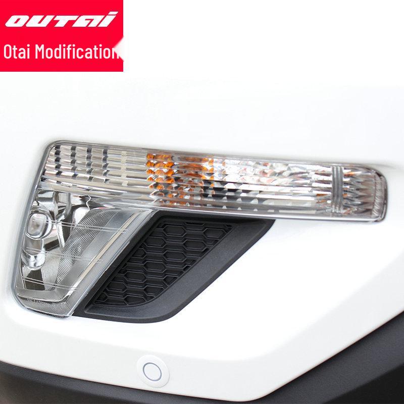 Otai Changan CS75 Nebelscheinwerferabdeckung und Lampenschirmrahmen Dekorationsaufkleber