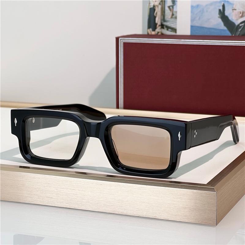 ASCARI Fashion Square Handmade Acetate Sunglasses, Trendy Sunscreen for Men & Women, Perfect for Holidays & Parties
