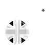 For BMW MINI ONE Cooper S Car Door Wrist Handle Anti-Scratch 3D Protective Sticker CLUBMAN R55 R56 R60 R61 F54 F55 F56 F57 F60