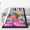 Saja Jungen Team Retro Flanelldecke Geeignet für Bettwäsche zu Hause und in der Schule Schlafsaal Unverzichtbar Heimdekoration Decke