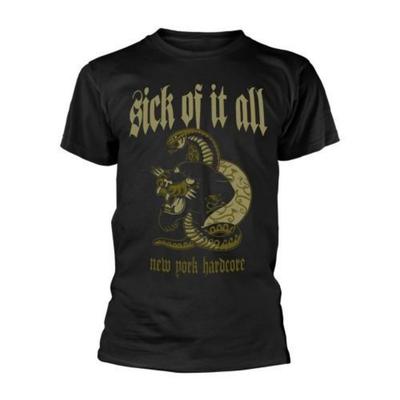 Sick Of It All Unisex Adult New York Hardcore Panther T-Shirt