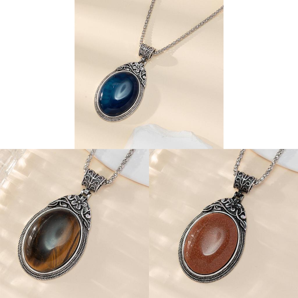 Highend Alloy With Blue Agate Tiger Eye And Lapis Lazuli For Jewelry Making