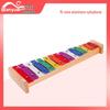 Colorful 15-Note Aluminum Glockenspiel for Children's Early Education and School Teaching