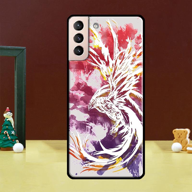 Phoenix Bird Case For Samsung Galaxy S23 S22 Ultra S21 Ultra S21 FE S9 S10 Note 10 Plus S20 FE Back Cover