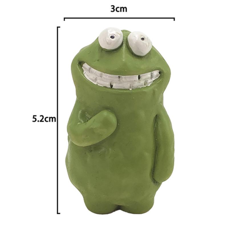 Red Mushroom Resin Ornament for Succulent Pots - DIY Micro Landscape Decoration