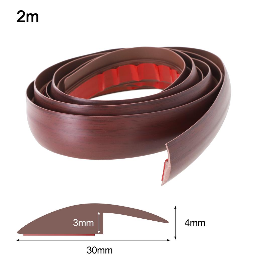 Floor Transition Strip 2M Floor Height Transition Edge Strip Carpet Edge Strip Anti-collision Seam Edge Trim Decorative