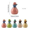 Garrafa de óleo essencial de fragrância cerâmica, recipiente de armazenamento vazio de aromaterapia 60ml