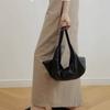 Luxury Soft Women Shoulder Bag PU Leather Designer Handbag and Purses Half Mo Croissant Bags for Women 2026 New Shopper Clutch