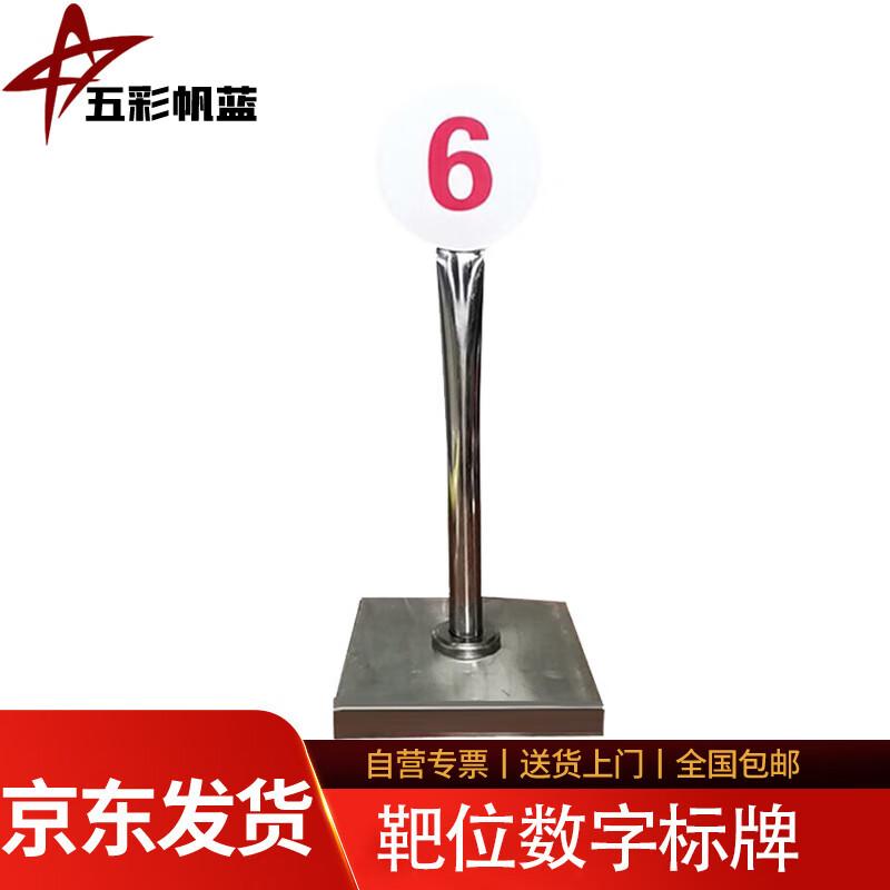 Target Position Number Signs