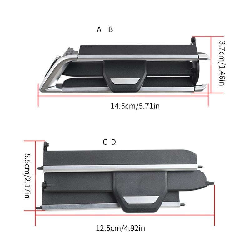 Car Front Left Right Middle A/C Vent Grilles Air Conditioner Slider Clip Repair Kit For G05 G06 G07