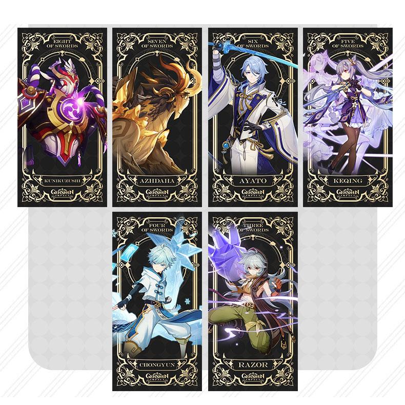 New Arrival Genshin Impact Tarot 56 PCS