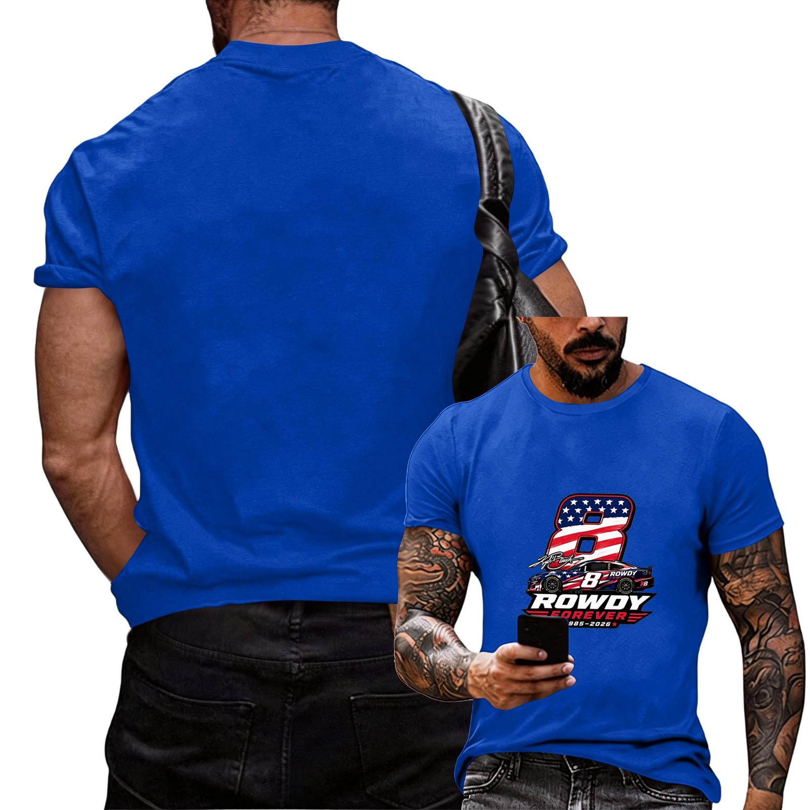 Men s Short Sleeve Graphic T Shirt Crew Neck Casual Fit Lightweight Cotton Blend Soft Fabric Printed Design XXXXL