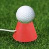 16-teiliges Golf-Gummi-Tees mit Saiten, 4 Größen, Pyramidenballhalter, Ausrüstungsset
