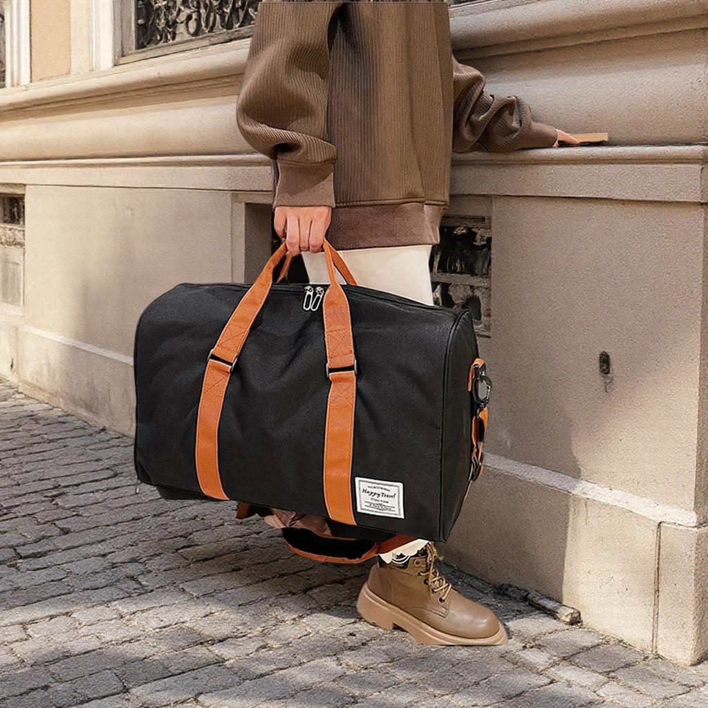 Simple Men'S And Women'S Luggage Bags, Men'S Casual Sports, Large Capacity Handbags, Travel Bags, Gym Bags, Tote Bags, Shoulder