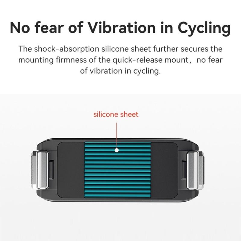 Action-Kamera Schnelle Lösungsbefestigung Bidirektionales Magnetverschluss Leicht 360 Grad Drehbar Staubdicht für Sportaufgaben