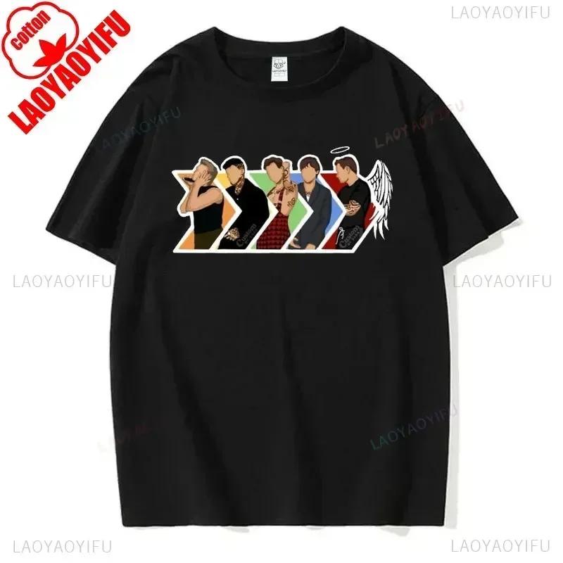 I Love One Directions Print T-Shirts Rapper Short Sleeve T Shirt Vintage Singer Tops Summer Cotton Hip Hop Men Women Tee-shirts