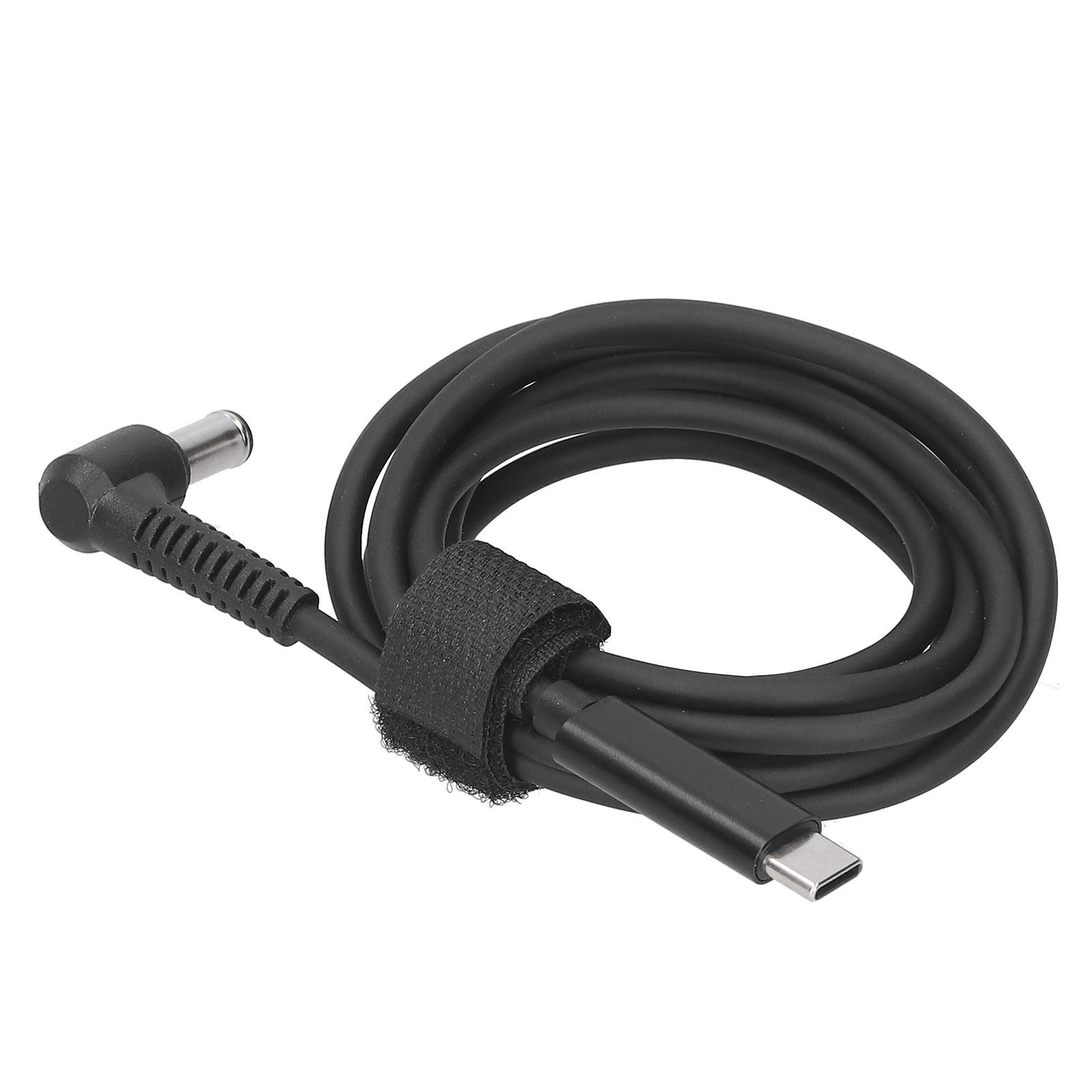 

Кабель для зарядки, интерфейс TypeC, адаптер питания компьютера, кабель DC6.0 x 1,4 мм, штекер, колено