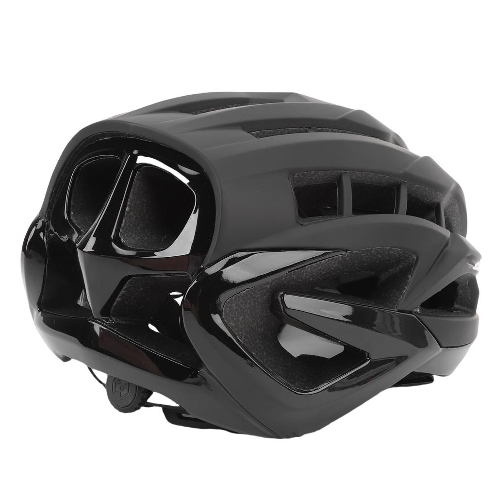 Keel Cycling Helmet for Men and Women EPS PC Lightweight Premium Airflow Unisex Bike Helmet for Road Bikes Matte Black M